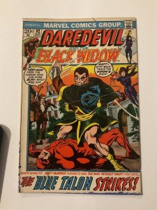 Daredevil 92 Very Fine Vf 8.0 First Blue Talon Marvel