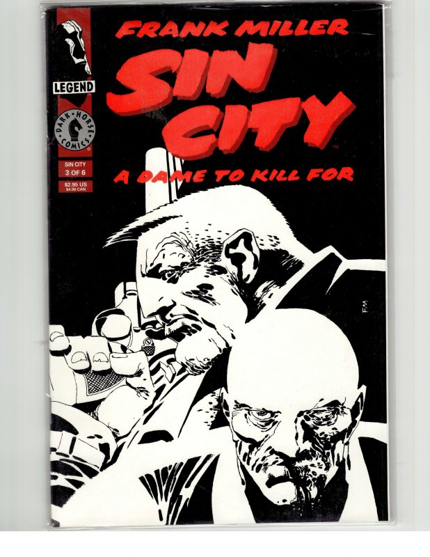 Sin City: A Dame to Kill For #3 (1994) Sin City