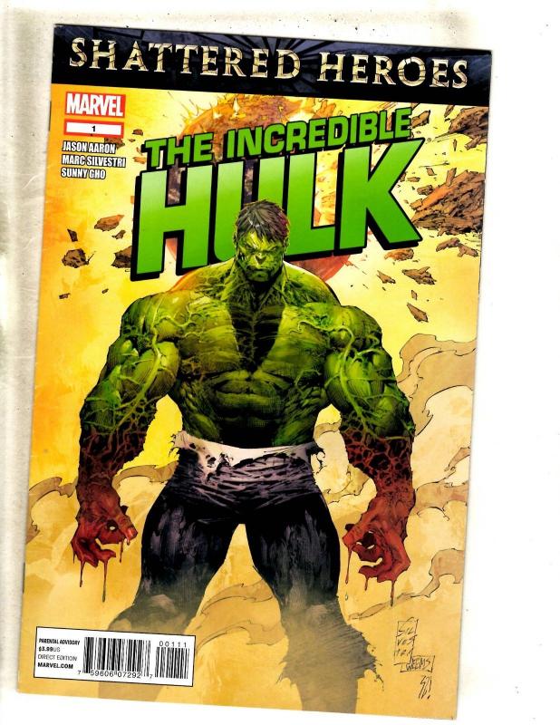 11 Incredible Hulk Marvel Comic Books # 1 2 3 4 5 6 8 12 + 2 4 5 Avengers MF14