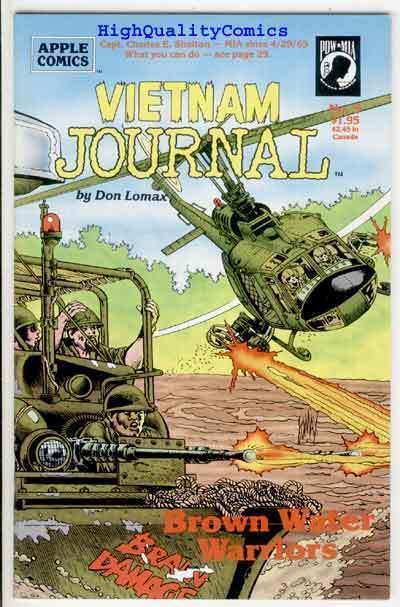 VIETNAM JOURNAL #9, NM+, Don Lomax, Warriors,War, 1988, more in store