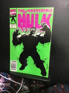 The Incredible Hulk #377 (1991) 1st smart Hulk! fluorescent! NM- Richmond CERT