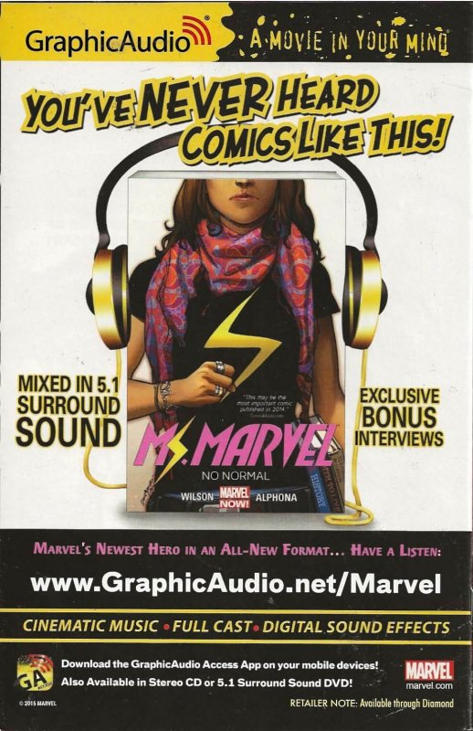 Invincible Iron Man #1 Marvel Unlimited Cover (2015) - NM+