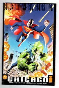 Superman & Savage Dragon: Chicago - Prestige Graphic Novel - 2002 - VF/NM