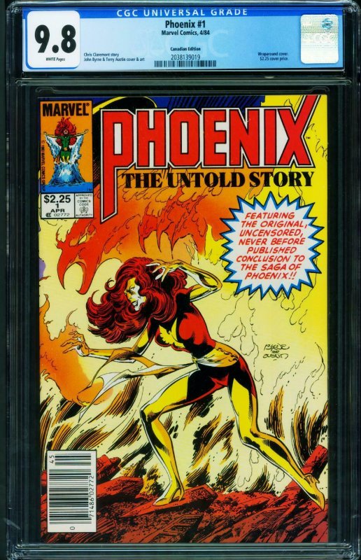 Phoenix #1 CGC 9.8 CANADIAN PRICE VARIANT-Rare- 2038139019