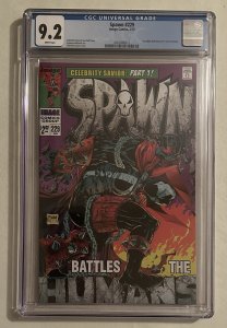 Spawn #229 CGC 9.2 White Pages Todd McFarlane Hulk Annual Homage