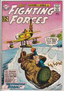 Our Fighting Forces #69 (Jul-62) VF+ High-Grade Gunner and Sarge, Pooch