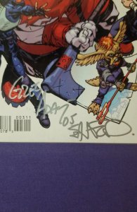 Galactic #3 (2003) signed by Sanford Greene & Greg Adams no c.o.a. vf