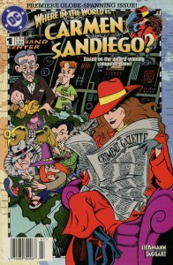 Where in the World Is Carmen Sandiego? #1 (Newsstand) VF ; DC