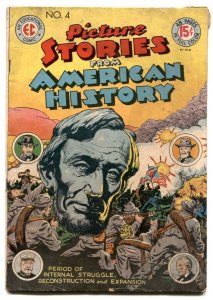 Picture Stories From American History #4 1947- EC Comics VG 