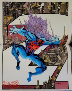 Spider-Man 2099 Vol. 1 #12 (Marvel 1993) with Poster! By Peter David! FN/VF 7.0