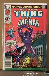 Marvel Two-in-One #87 (1982)