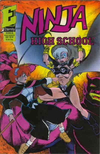 Ninja High School #38 FN; Malibu | warrior nun