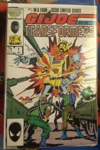 G I Joe Transformers #1 in a Four Issue Limited Series VF