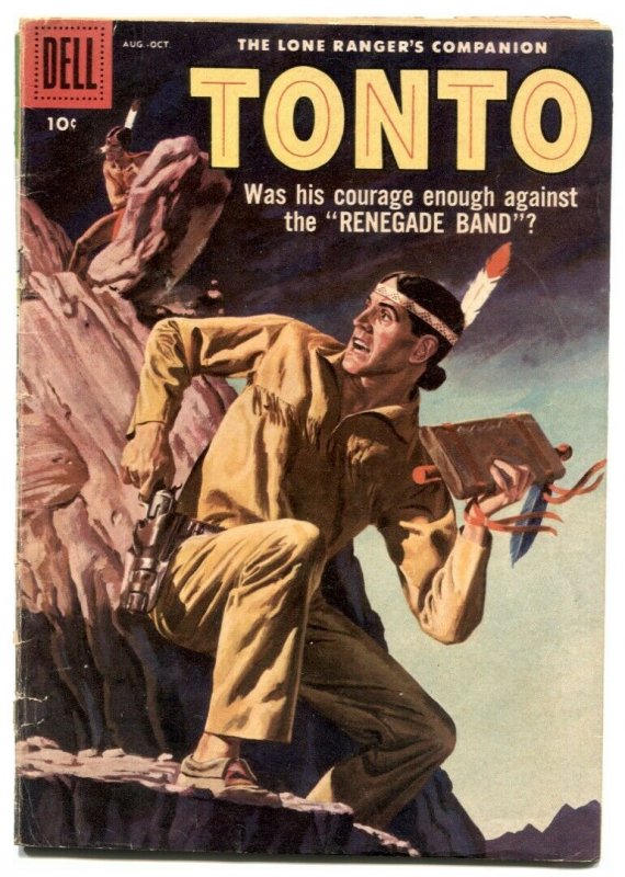 Tonto #32 1958- Dell Western- Lone Ranger's companion VG-