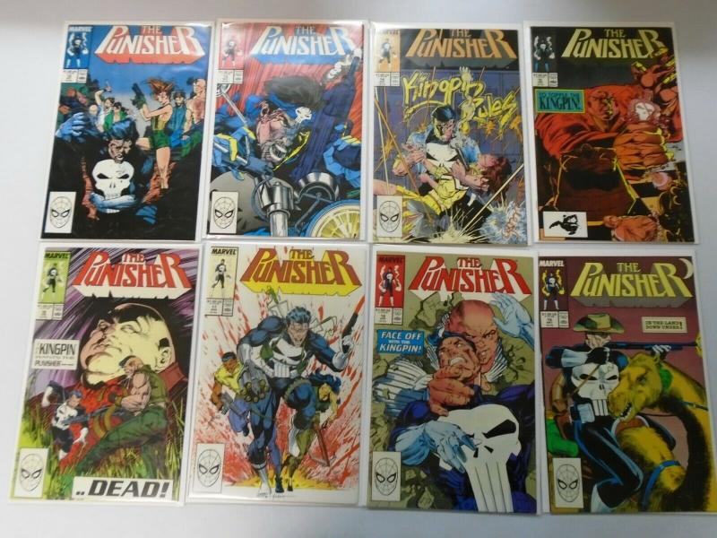 Punisher Comic Lot From:#2-48, 38 Different, 8.0/VF (1987-1991)