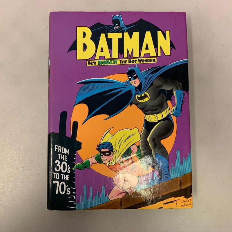 Batman With Robin The Boy Wonder From The 30's To The 70's Hardcover 