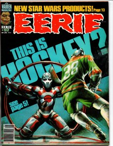 Eerie #92 - Hockey Cover - Horror Magazine - Warren - 1978 - VF/NM