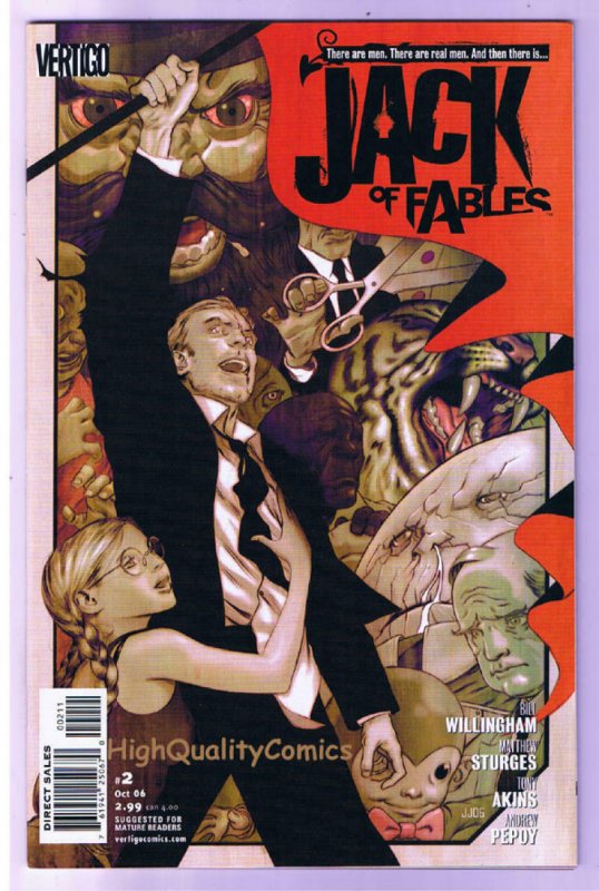 JACK of FABLES #1 2 3 4 5 6 7 8 9 10, NM+, Bill Willingham, Vertigo, 2006