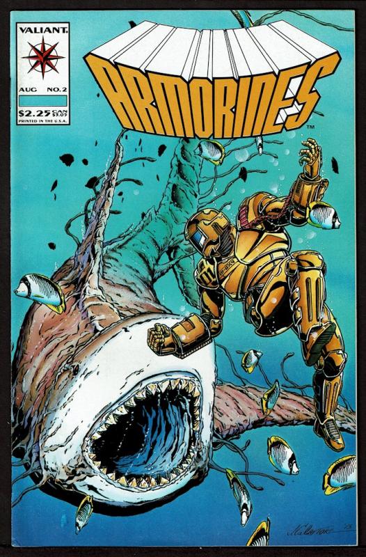 Armorines #2   8.5 VF+  