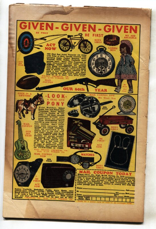 Kid Colt Outlaw #45--1955--Black Rider--Final pre-code issue