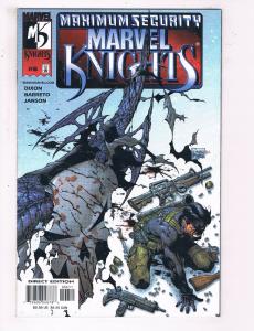 Marvel Knights #6 VF Marvel Comics Comic Book Dixon 2000 DE22