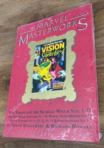 Marvel Masterworks Vol # 376 Vision Scarlet Witch Limited 520 Sealed Copy 2 J422