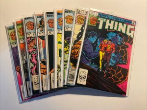Thing 2-10 Lot Run Set Fine-Very Fine/Near Mint Marvel
