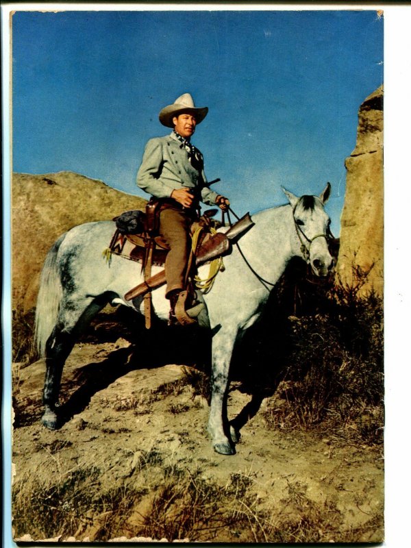 Wild Bill Elliott #8 1952-Dell-photo covers-western-G