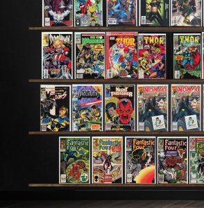 Huge Lot 130+ Comics with Fantastic Four, The Mighty Thor & More!