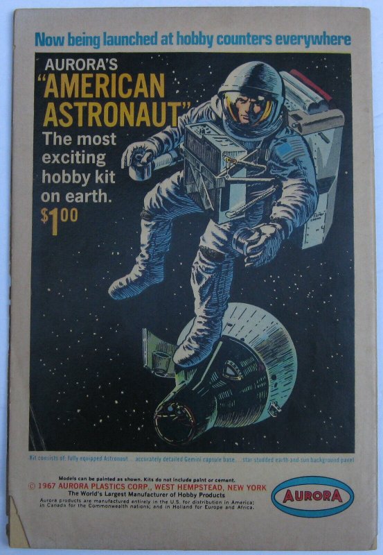 Superboy #141 (Sep 1967, DC), G-VG condition (3.0)