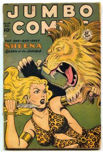 Jumbo Comics #114 1948- Matt Baker-SHEENA- no back cover