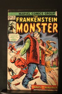 The Frankenstein Monster #16 (1975) Affordable-Grade GD+ Wow!