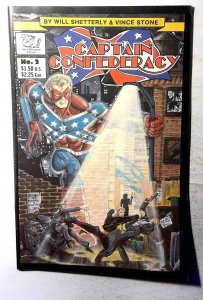 Captain Confederacy #2 (1986) SteelDragon Press 1st Print Comic Book
