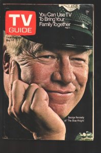 MAG: TV Guide  5/1/1976-George Kennedy-The Blue Knight cover-New York Metro e...