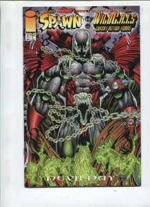 SPAWN/WILDC.A.T.S. - 4pc. DEVILDAY LOT #1-4! ALL 1st PRINT! - (9.2) 1996