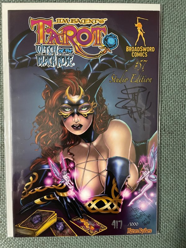 Tartar witch of the black rose # 57 studio edition signed Jim Balent