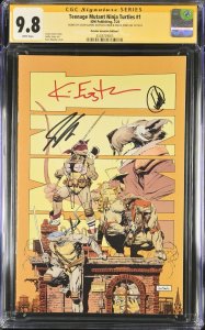 Teenage Mutant Ninja (2024) # 1 (CGC SS 9.8) Signed Aaron * Eastmen * Jones