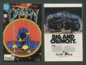 Demon #1  #2  #3  #4 (COMPLETE SET) / 9.0 VFN/NM   1987