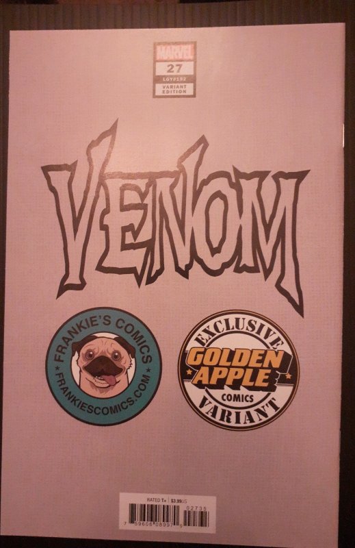Venom #27 Peach Momoko Virgin Variant
