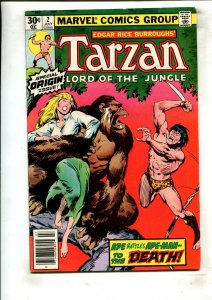 TARZAN #2 (7.0) THE ROAD TO OPAR!! 1977