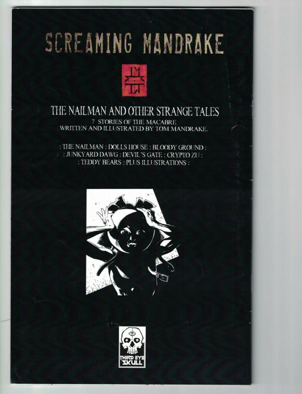 Screaming Mandrake: The Nailman and Other Strange Tales - signed by Mandrake  
