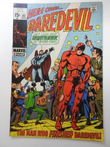 Daredevil #62 (1970) Co-Starring Nighthawk!! Solid Fine- Condition!