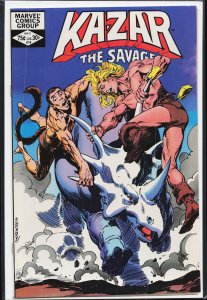 Ka-Zar the Savage #14 (1982) Ka-Zar
