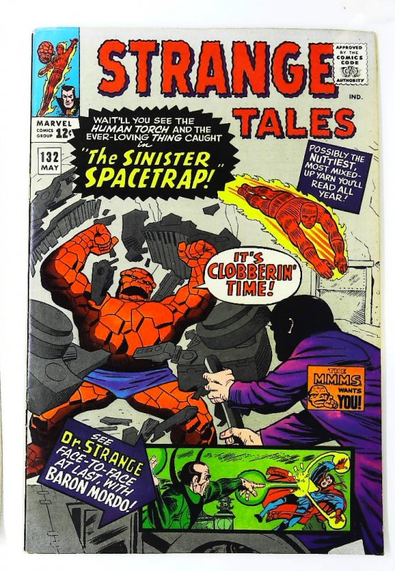 Strange Tales (1951 series) #132, VF (Actual scan)