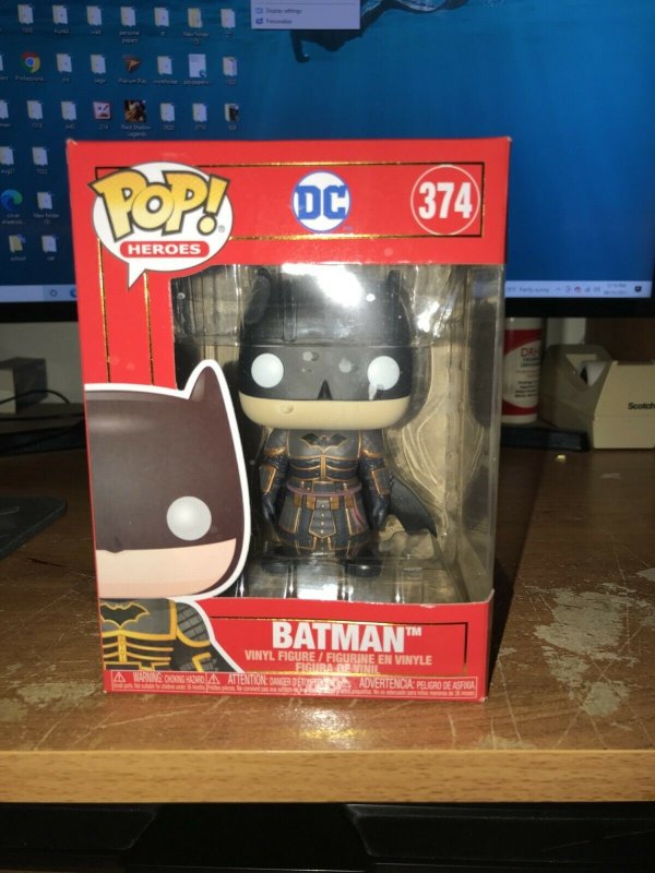 Funko Pop Heroes DC Imperial Palace BATMAN #374 Vinyl Figure Mint