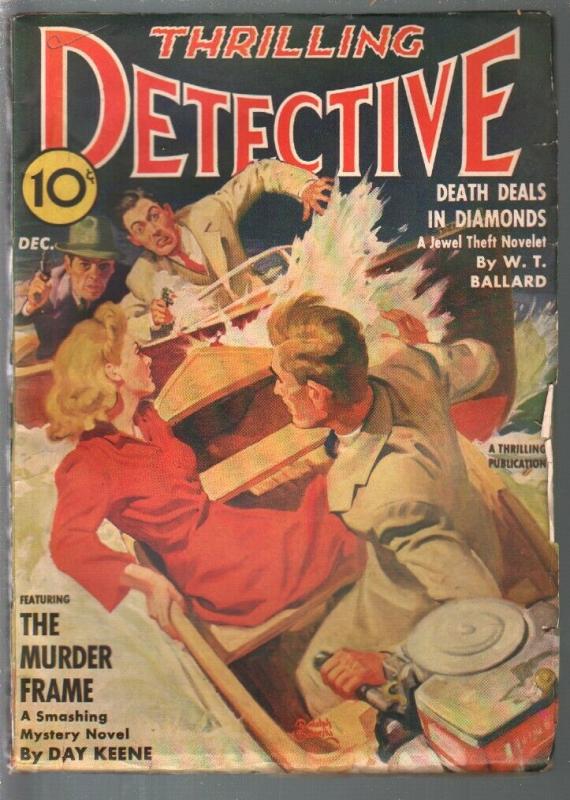 Thrilling Detective 12/1941-Rudolph Belarski GGA-crime & mystery-FN+