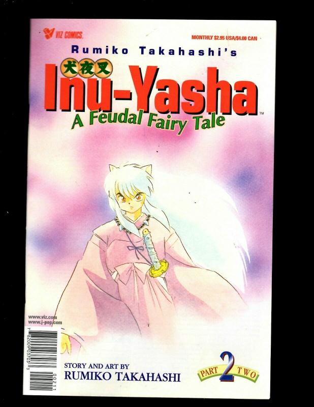 5 Comic Books Inu-Yasha #13 14 15, Inu-Yasha Part 2 #1 2 JF20