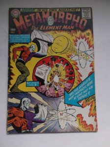 DC: METAMORPHO, THE ELEMENT MAN #1, ATTACK OF THE ATOMIC AVENGER, 1965, VG-!!!