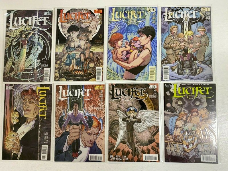 Lucifer DC Vertigo Comic Lot 49 Diff #7-75 Last Issue 6.0 FN(2000-06)