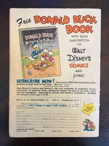 Walt Disney's Comics & Stories #134 (1951)